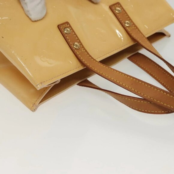 LOUIS VUITTON Monogram Vernis Reade PM Bag Marshmallow Pink Auth - Picture 7 of 16